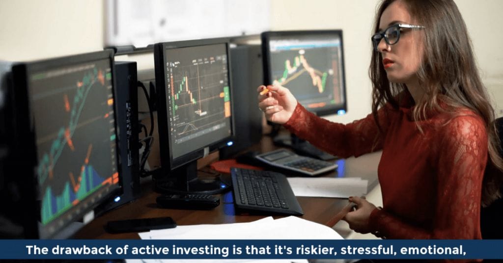 The drawback of active investing