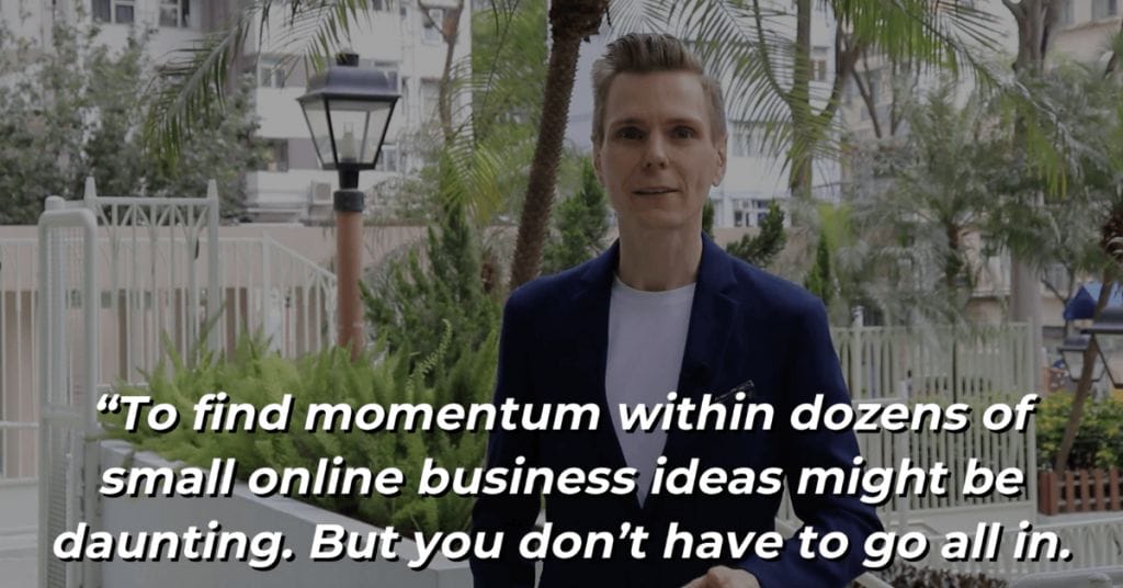 Pat VC - Choose one Small Online Business Idea
