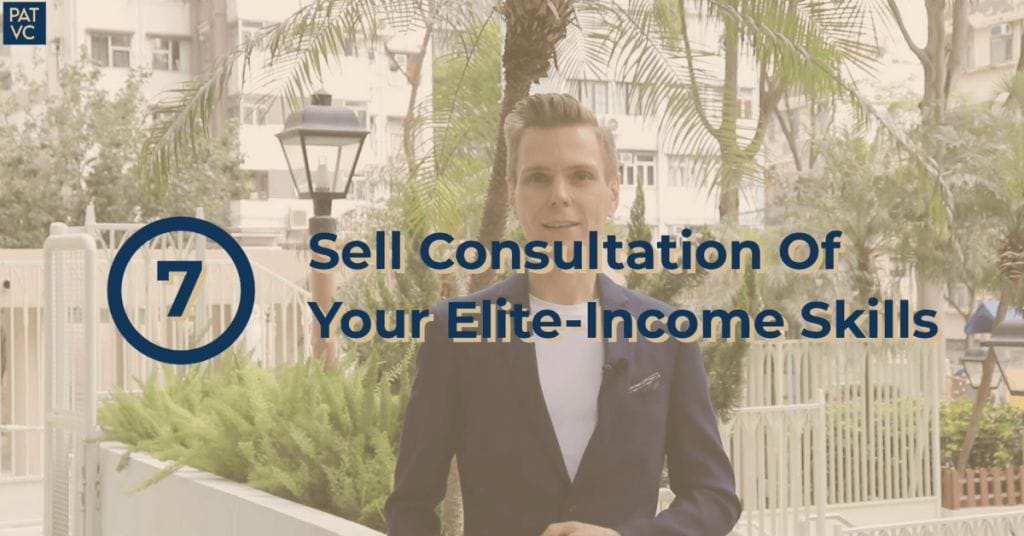 Sell Consultation Of Your Elite-Income Skills