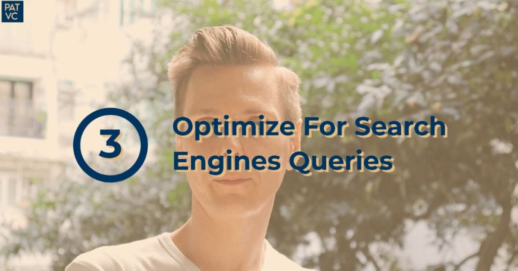 Optimize For Search Engines Queries
